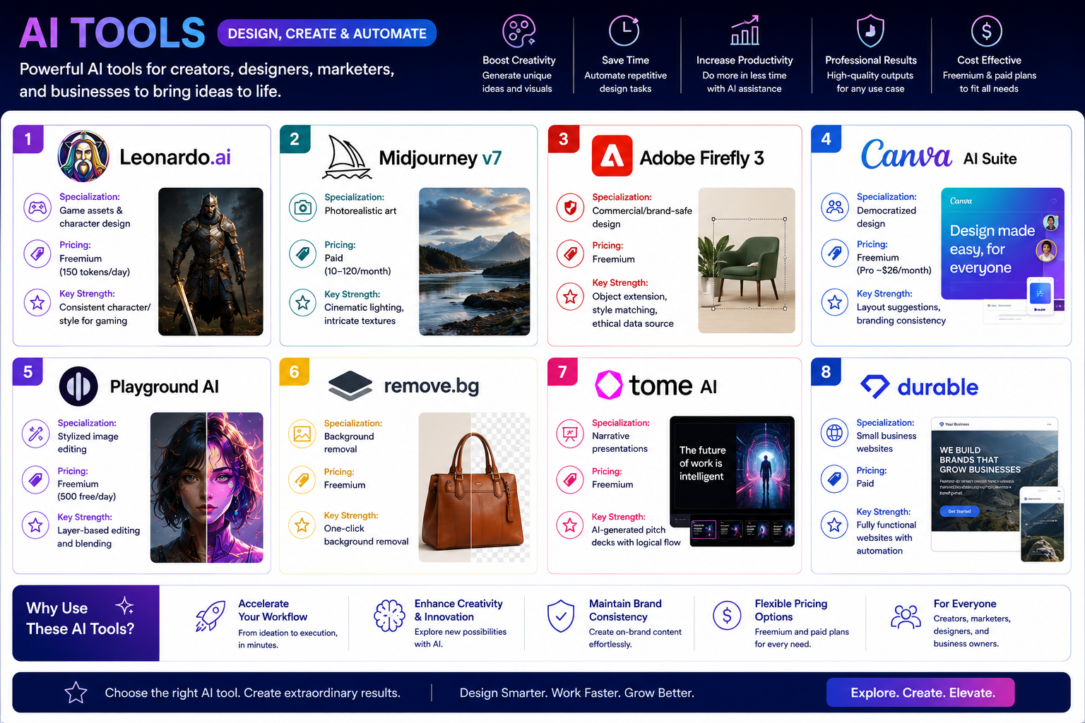 AI Tools :  Creative & Design (Advanced)